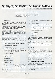 FOYER DES JEUNES (1) PROGRAMME